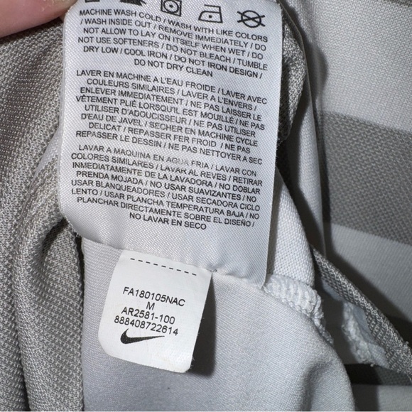 Nike Golf Dri Fit Striped Polo - Picture 5 of 5